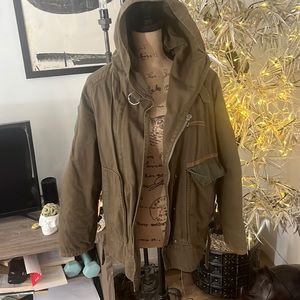 Isabel Marant quilted double lined jacket 38